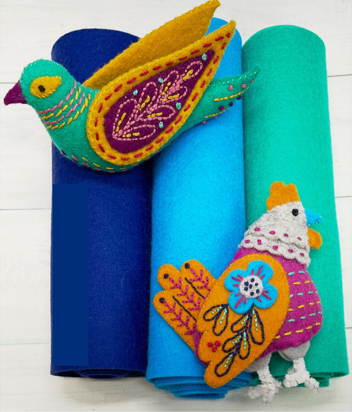 Supply kit for MmmCrafts® 'Twelve day ornament set" by Larissa Holland