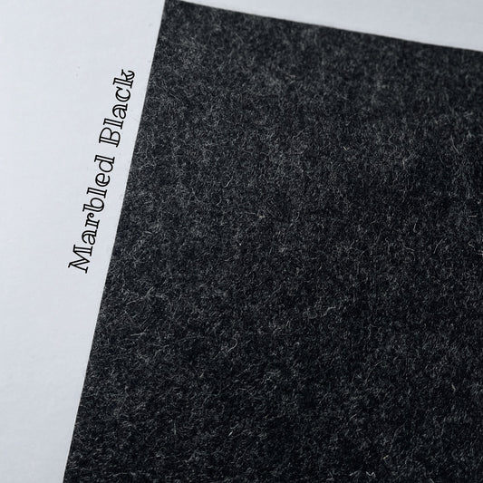 100% Wool Felt - Marbled Felt