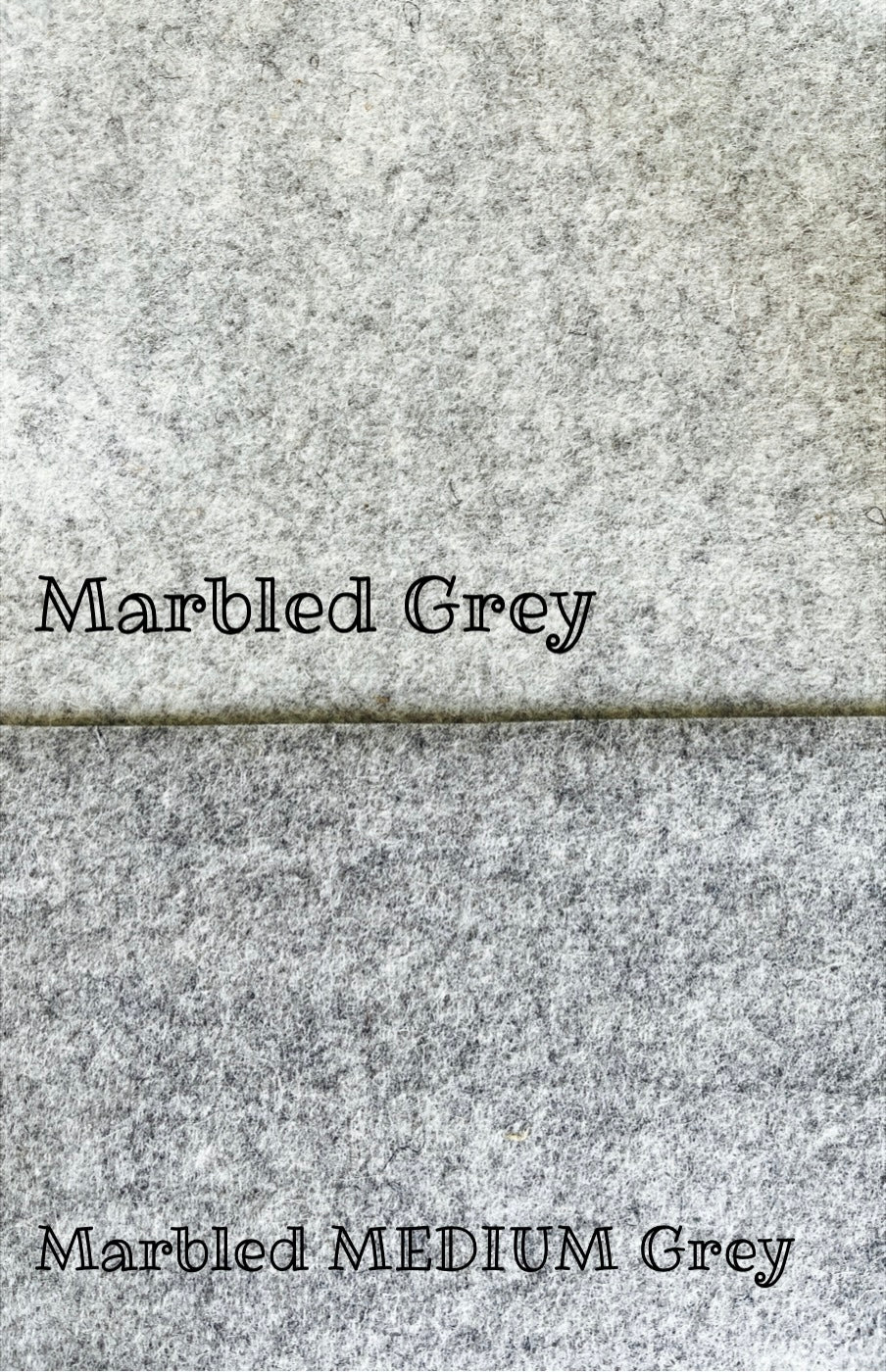 100% Wool Felt - Marbled Felt