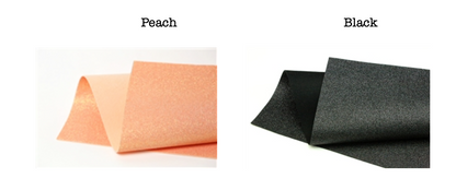 Glitter Felt - 9.5" x 12" Bonded Glitter doesnt shed